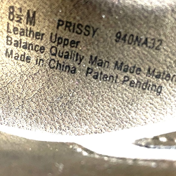 Naturalizer N5 Comfort Metallic Pump Prissy 8.5M - Picture 5 of 6
